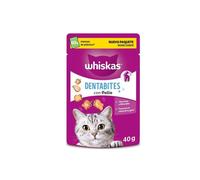 whiskas Snacks para La Higiene Oral de Gatos, 40g (Pack de 6)
