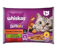 Whiskas Tasty Mix Comida Húmeda para Gatos Adultos Colección Country en Salsa (13x4x85g bolsitas)