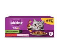 Whiskas Tasty Mix Comida Húmeda para Gatos Adultos Selección del Chef en Salsa 13x4x85g
