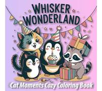 Whisker Wonderland: Cat Moments Cozy Coloring Book for Adults & Teens - Cozy Spaces and Cute Cats (Cat Moments: Cozy Spaces Coloring Collection)