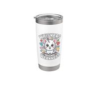 Whiskers Are My Weakness Vaso térmico de acero inoxidable de doble pared