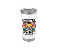 Whiskers Are My Weakness Vaso térmico de acero inoxidable de doble pared