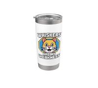 Whiskers Are My Weakness Vaso térmico de acero inoxidable de doble pared