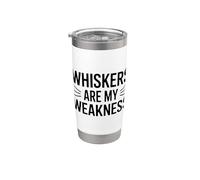 Whiskers Are My Weakness Vaso térmico de acero inoxidable de doble pared