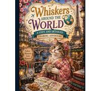 Whiskers Around the World: A Cozy and Detailed Coloring Adventure