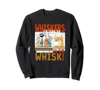 Whiskers in The Whisk Sudadera