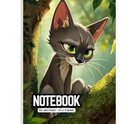 Whiskers in the Wild: A Cute Cat-Themed Lined Notebook for Writing, Journaling & Creative Thoughts - 150 Pages