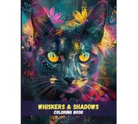 Whiskers & Shadows: Realistic Cat Portraits to Color