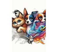 Whiskers & Wings: Daily Planner Notes, Ideas & Imagination | A Colorful Companion Journal