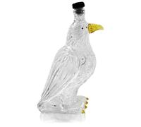 Whiskey Bottle - Collectible Liquor Bottle Single Piece Glass Novelty