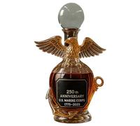 Whiskey Bottle, Eagle Shaped Whiskey Dispenser Statue, Collectible Glass Decanter with Base for Bar Display, Home Decor, Living Room Cabinet Gathering Display Piece