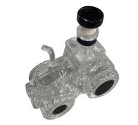 Whiskey Decanter - 7cmx2.76 Inches | Crystal ecanter | NP-ecanter Bottle For Alcohol, Bourbon, Whikey, Brandy, Drinks, Beverages, Family, Gathering, Party, Christmas, Weddings