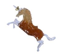 Whiskey Decanter Horse Shaped Design - Elegant Glass Liquor Bottle For Spirits & Wine | Empty Decorative Bottle For Bar Home & Kitchen | Luxury Horse Lovers Gift, 11.4x10.2in, 1 Piece