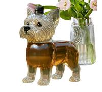 Whiskey Decanter - Vodka Container Home Decor - Elegant Design Highlight Glass Decanter Bottle - For Family Gathering Party Weddings Restaurant Barbecue Brandy Bourbon Drinks Beverages Husband Dad