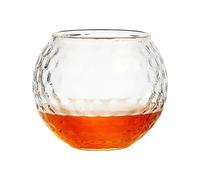 Whiskey Glasses,Fun Golf Ball Design Liquor Cup,Fashioned Whiskey Glasses | for Bar Party Celebration Gathering Iced Coffee Vodka Beer Wine Water