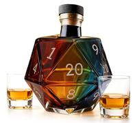 Whiskey Glasses Vintage Alcohol Decanter Vintage Dice Shape Home Decoration