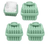 whiskey ice tray - rhombic freeze template, cooling reservoir, artisanal beverage shaper | culinary hardware for family house bar party kitchen apartment motorhome travel picnic bbq stay