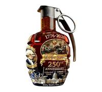 Whiskey Liquor Decanter, Glass Dispenser Bottle, 750ml Airtight Container with Pour Spout, Drinkware Accessory, Bar Bottle with Elegant Design, Home Accessory for Dad and Men