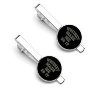 Whiskey Make Me Do IT - Pinzas de corbata para hombre, para corbata, para negocios, bodas, regalos, 5,5 x 2,2 cm, 5.5x2.2cm, aleación, No es una piedra preciosa