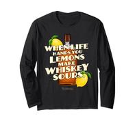 Whiskey Quote When Life Hands You Lemons Whiskey Manga Larga