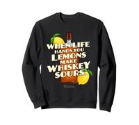 Whiskey Quote When Life Hands You Lemons Whiskey Sudadera