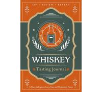 Whiskey Tasting Journal: A Logbook for Recording Taste Notes, Reviews and Ratings | Guided Notebook for Whiskey Enthusiasts, Collectors and Sommeliers