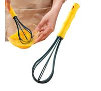 Whisks for Cooking - Efficient Kitchen Aids Hand Whisk | Ergonomic Manual Egg Beater Mixer, Hand Frother Spinner for Cakes, Omelettes, Baking, Cooking, Kitchen Accessories