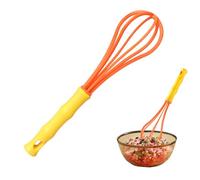 Whisks for Cooking - Efficient Whisk, Hand Frother Mixer, Ergonomic Manual Hand Mixer, Egg Spinner Tool, Stainless Steel Hardware For Making Cakes Omelettes Baking Prep Gear