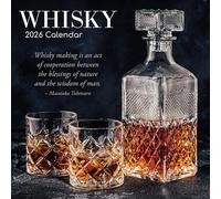 Whisky 2026 - 16-Monatskalender: Original The Gifted Stationery Co. Ltd [Mehrsprachig] [Kalender]
