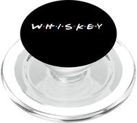 Whisky 90s Sitcom Logo Parodia PopSockets PopGrip para MagSafe
