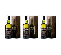 Whisky Ardbeg 10 años con Estuche destilado premium selección gourmet - 3 Botellas x 70 cl