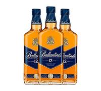Whisky Blended Ballantine's Blue Reserva 12 Años 70 cl (Caja de 3 Botellas de 70 cl)