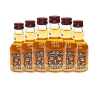 Whisky Blended Chivas Regal 12 Años Botellín Miniatura 5 aja de 6 Botellín Miniatura de 5 cl)
