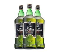 Whisky Blended Clan Campbell Botella Magnum 1,5 L (Caja de 3 Botella Magnum de 1,5 L)