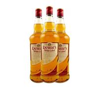 Whisky Blended Dewar's White Label Botella Misil 1 L (Caja de 3 Botella Misil de 1 L)