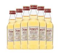 Whisky Blended Dewar's White Label Botellín Miniatura 5 cl (Caja de 6 Botellín Miniatura de 5 cl)