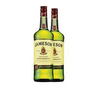 Whisky Blended Jameson Botella Misil 1 L (Caja de 2 Botella Misil de 1 L)
