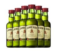 Whisky Blended Jameson Botellín Miniatura 5 cl (Caja de 6 Botellín Miniatura de 5 cl)
