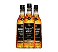 Whisky Blended Seagram's 70 cl (Caja de 3 Botellas de 70 cl)
