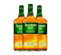 Whisky Blended Tullamore Dew Botella Misil 1 L (Caja de 3 Botella Misil de 1 L)