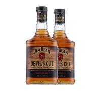 Whisky Bourbon Jim Beam Devil's Cut 70 cl (Caja de 2 Botellas de 70 cl)