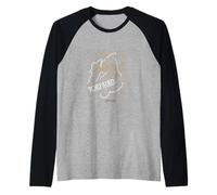 Whisky con Texto en alemán Turfkind Umriss Lage Islay Whisky Camiseta Manga Raglan