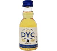 Whisky DYC 8 Años Miniatura 5cl