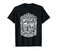 Whisky es Agua Divertido Frase Camiseta