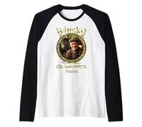 Whisky Is Water Without The Bad Parts - Escocés con Whisky Camiseta Manga Raglan