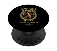 Whisky Is Water Without The Bad Parts - Escocés con Whisky PopSockets PopGrip Adhesivo