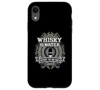 Whisky Is Water Without The Bad Parts para Fans del Whisky. Carcasa para iPhone XR