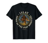 Whisky Islay, hogar de los monstruos de la turba, whisky escocés de Islay Camiseta