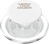Whisky Militar Tango Foxtrot (WTF) Camuflaje PopSockets PopGrip para MagSafe