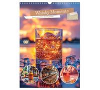 Whisky-Momente (Wandkalender 2026 DIN A3 hoch), CALVENDO Monatskalender: Whisky Momente entführt Sie in die faszinierende Welt des Whiskys und feiert ... die dieses edle Getränk begleiten.
